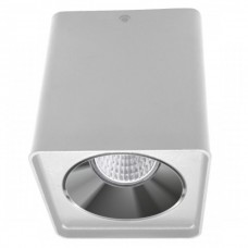 Σποτ Τετράγωνο Οροφής Σταθερό με ντουί GU10 Πλαστικό σε Λευκό 6541